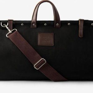 Men's Bespoke Weekender Travel Bag in Black